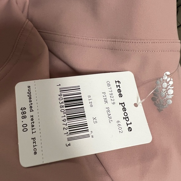 NWT Free People Revelation Legging Pink Pearl Size XS - Picture 6 of 7